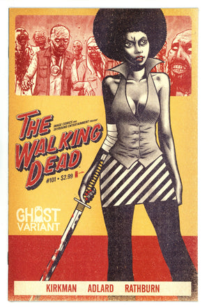 The Walking Dead 101 NM (9.4) (2012) Rugg Ghost Variant