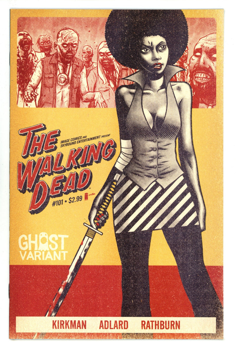 The Walking Dead 101 NM (9.4) (2012) Rugg Ghost Variant 