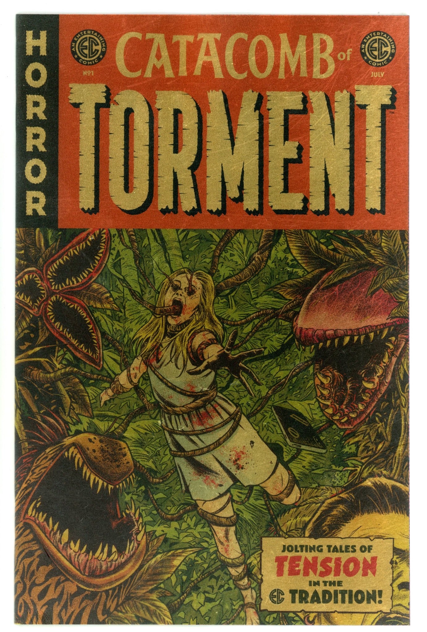 EC Catacomb Of Torment 1 Fornés Gold Foil Variant (2025)