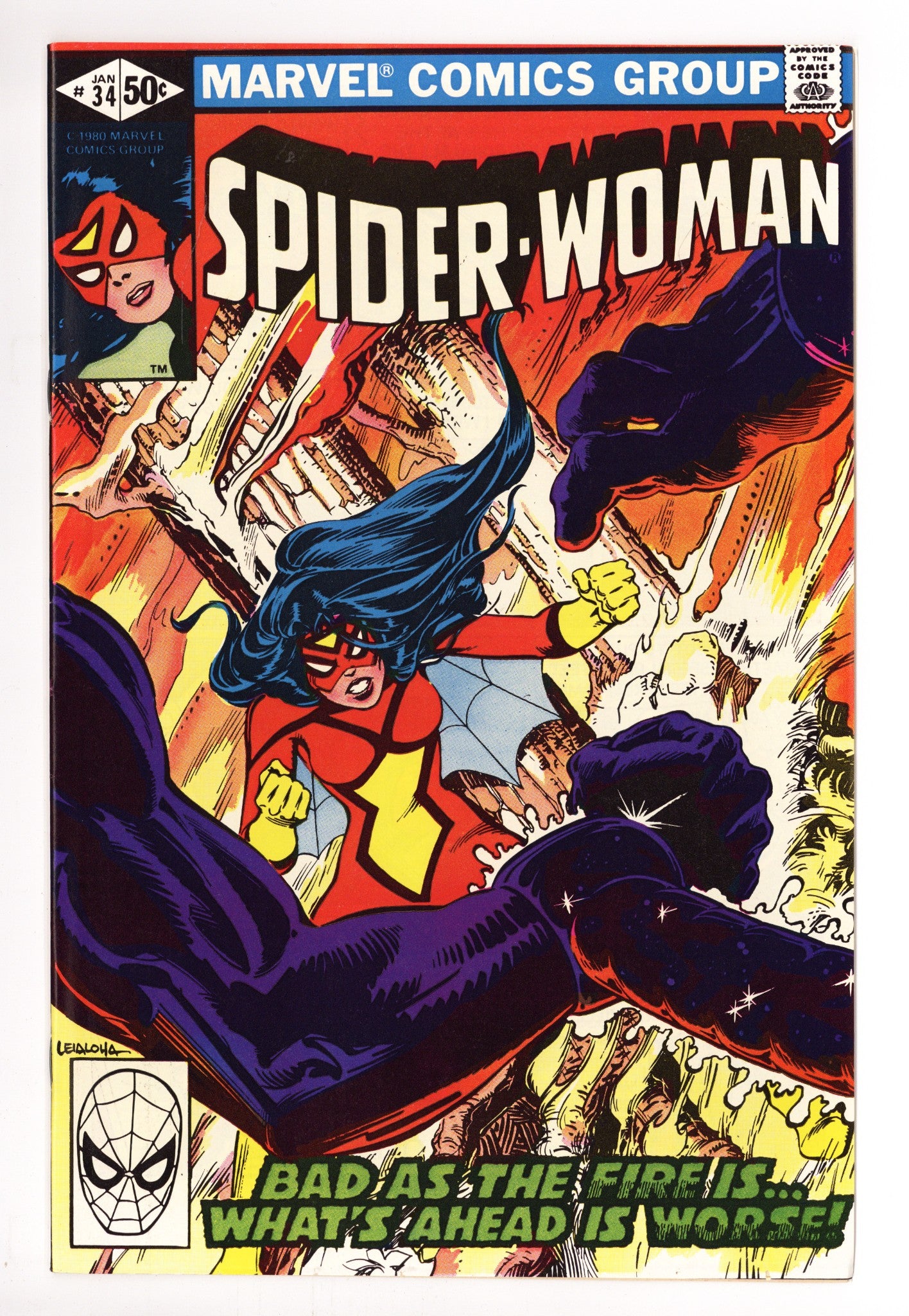 Spider-Woman Vol 1 34 VF+ (8.5) (1981) 