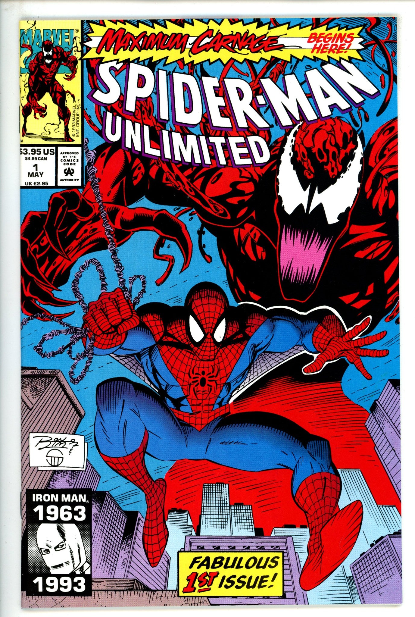Spider-Man Unlimited Vol 1 1 NM- (1993)