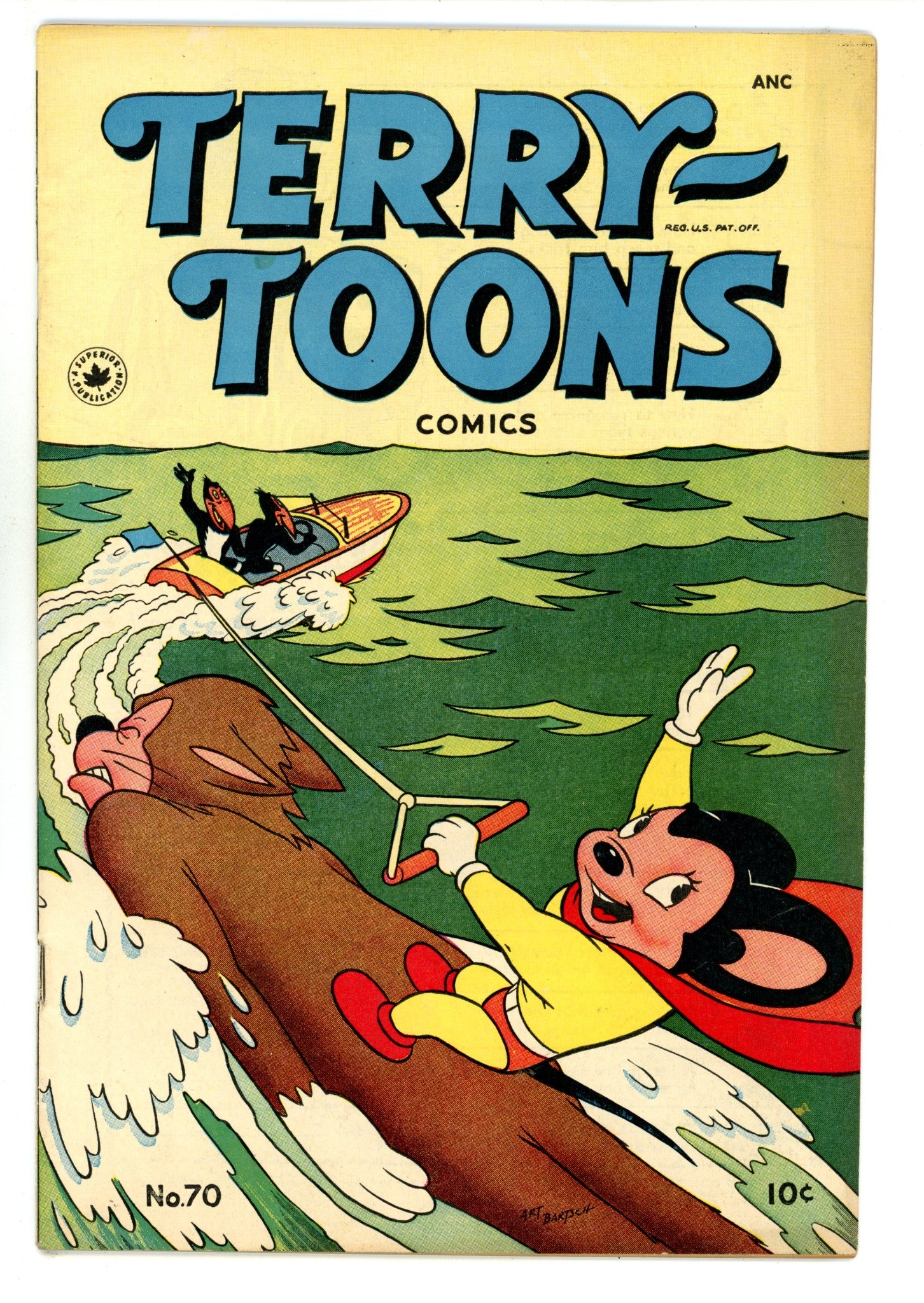 Terry-Toons Comics 70 VF (8.0) (1949) Canadian Edition 