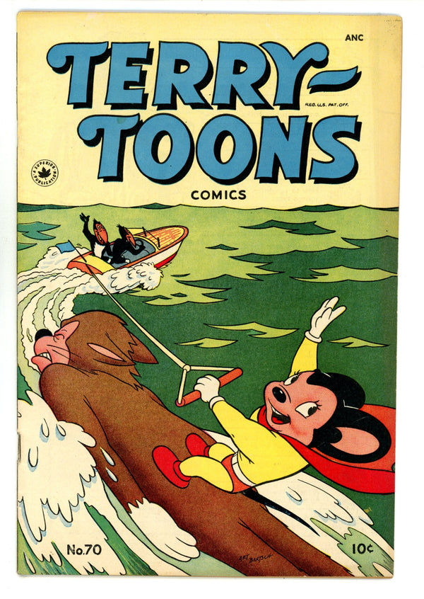 Terry-Toons Comics 70 VF (8.0) (1949) Canadian Edition