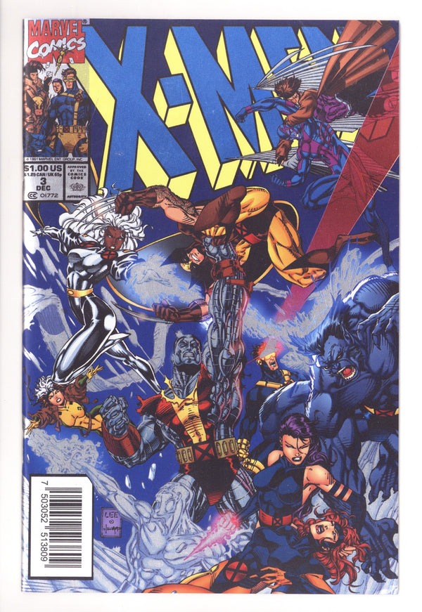 X-Men Vol 1 3 VF+ (8.5) Mexico (2024) Foil Exclusive Variant