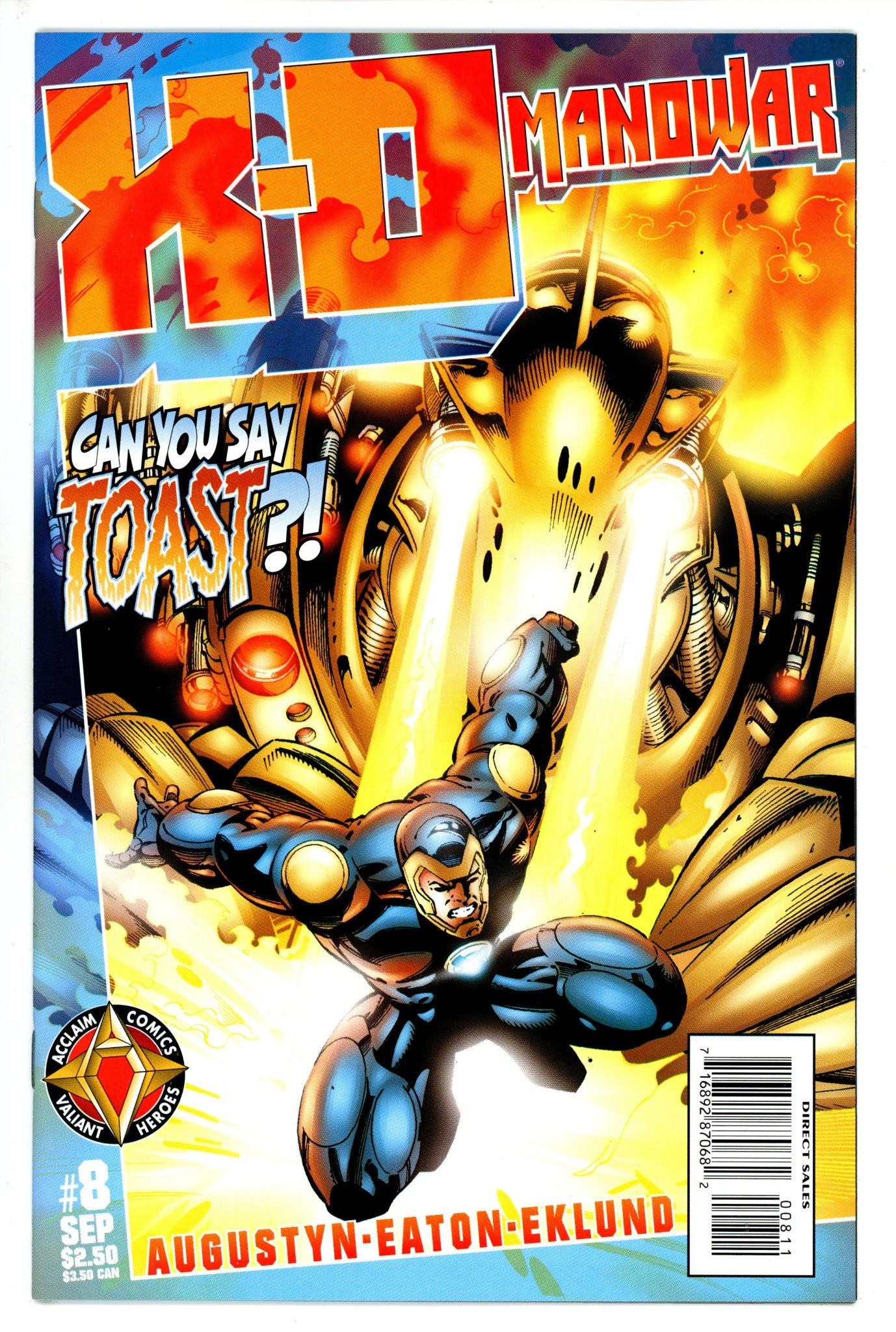 X-O Manowar Vol 2 8 (1996)