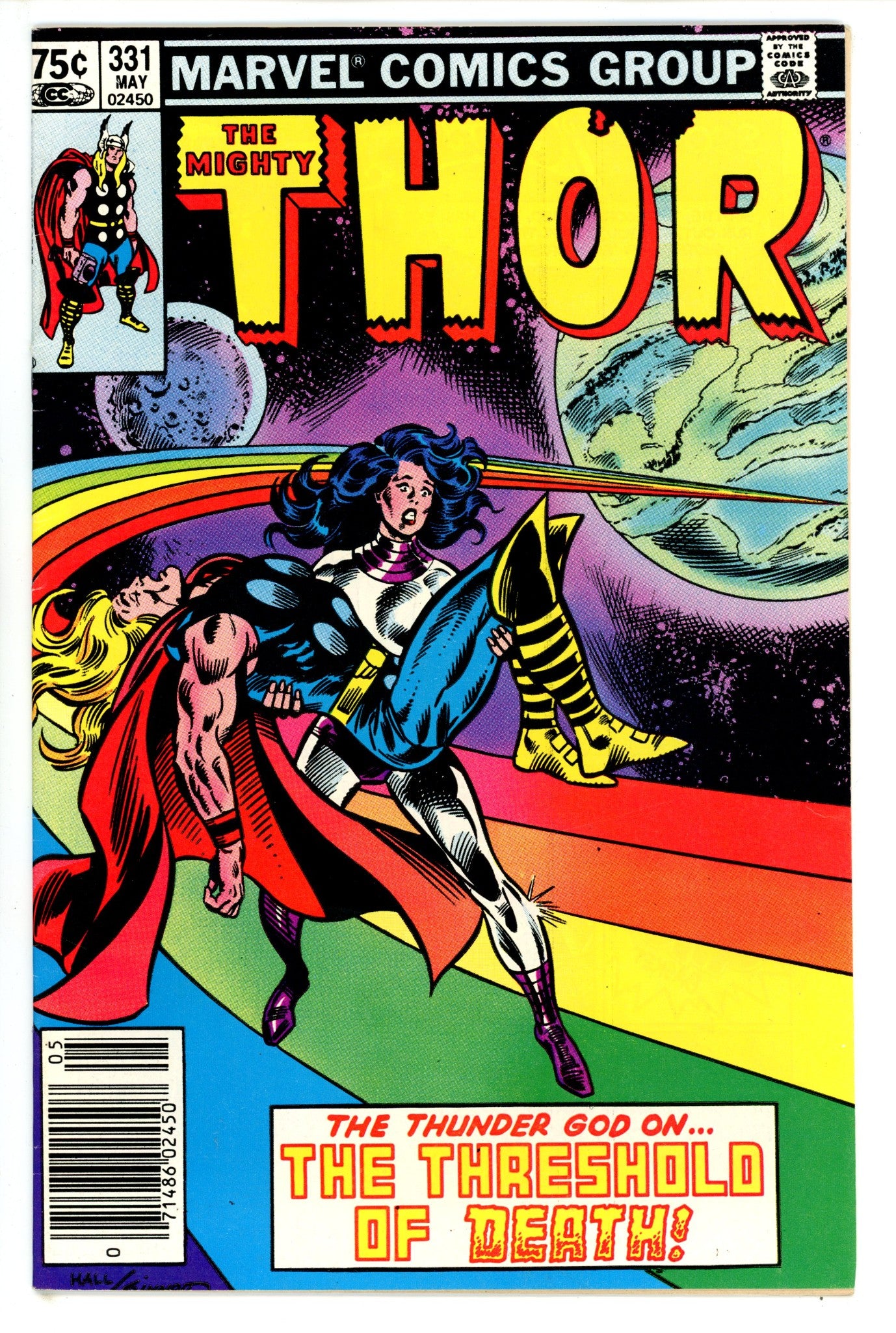 Thor Vol 1 331 Canadian Variant FN/VF (1983)