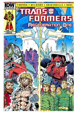 Transformers: Regeneration One 91 High Grade (2013) Guidi Variant