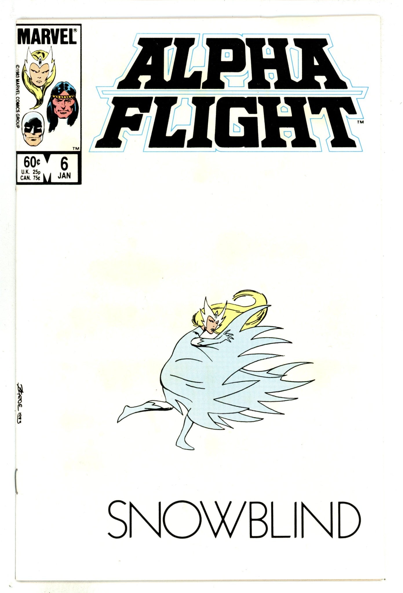 Alpha Flight Vol 1 6 High Grade (1984) 