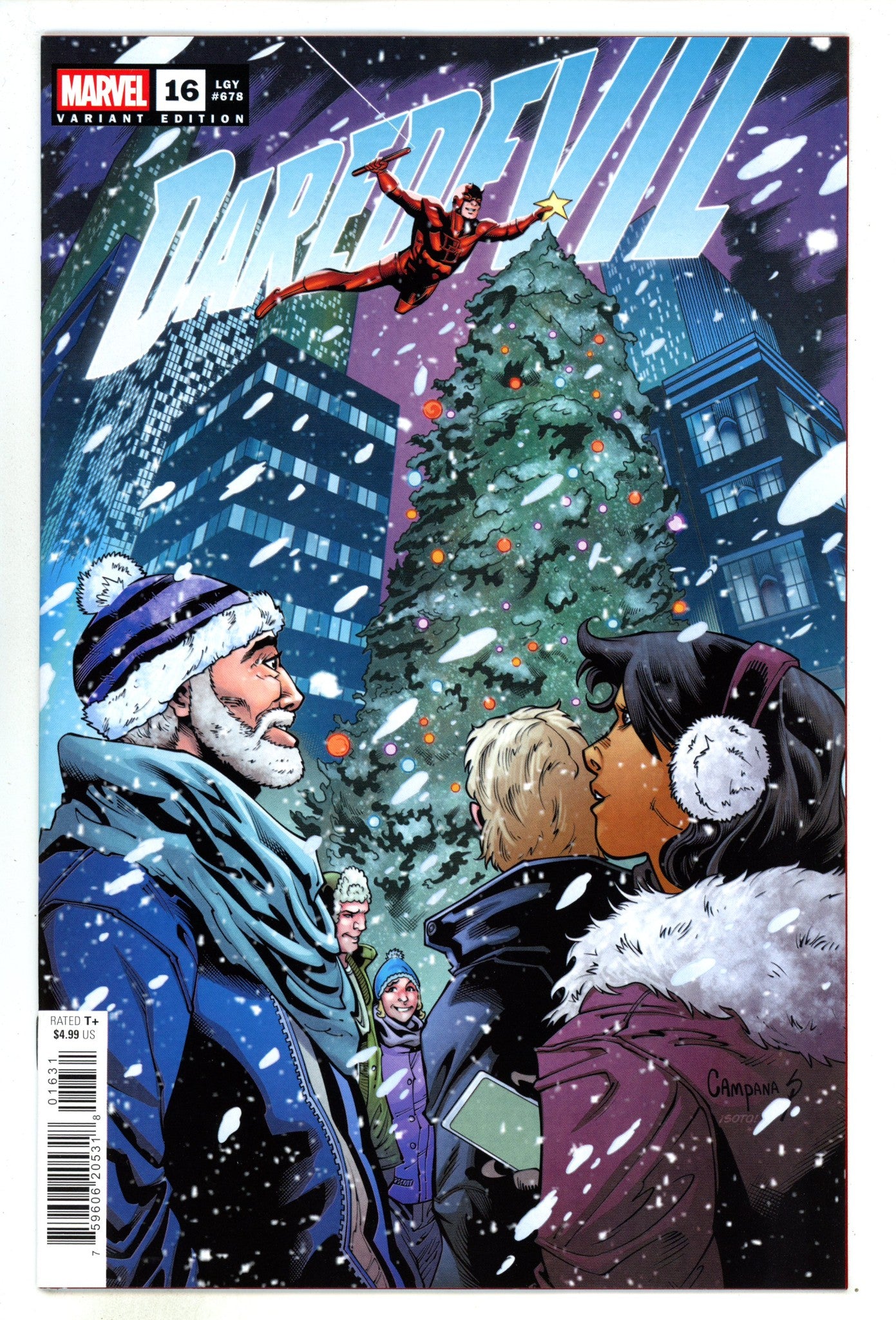 Daredevil Vol 8 16 Campana Variant (2024)