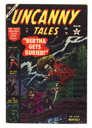 Uncanny Tales Vol 1 12 FN (6.0) (1953)