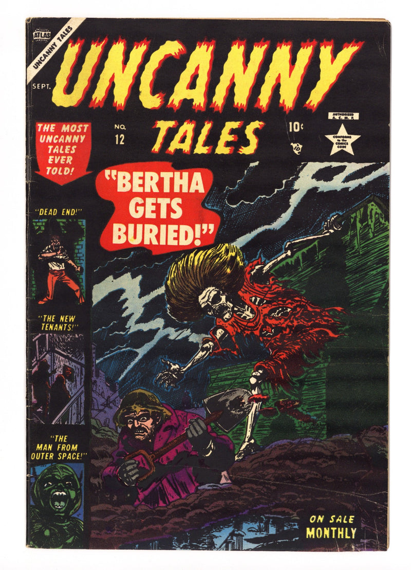 Uncanny Tales Vol 1 12 FN (6.0) (1953) 