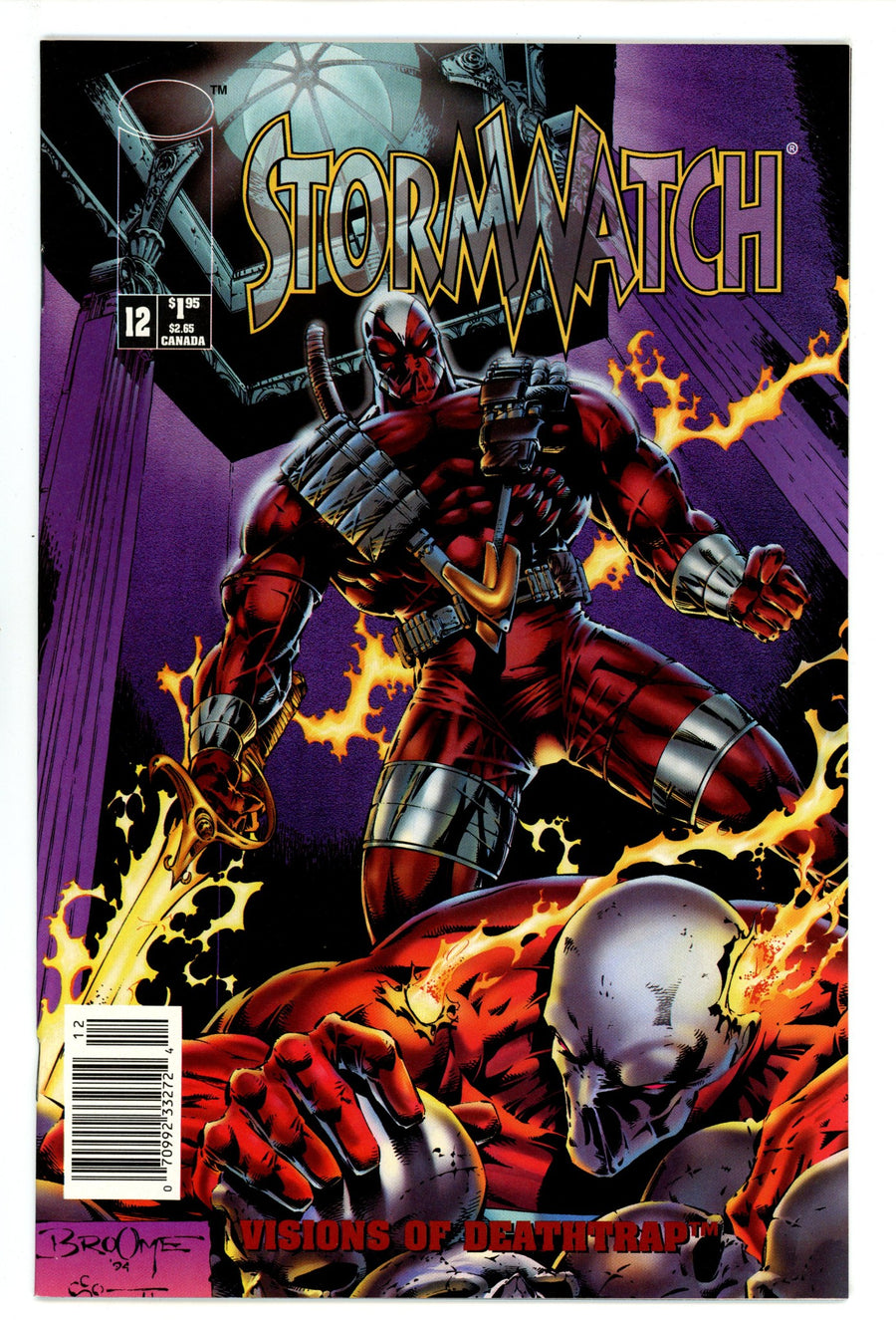 Stormwatch Vol 1 12 NM- (9.2) (1994) Newsstand 