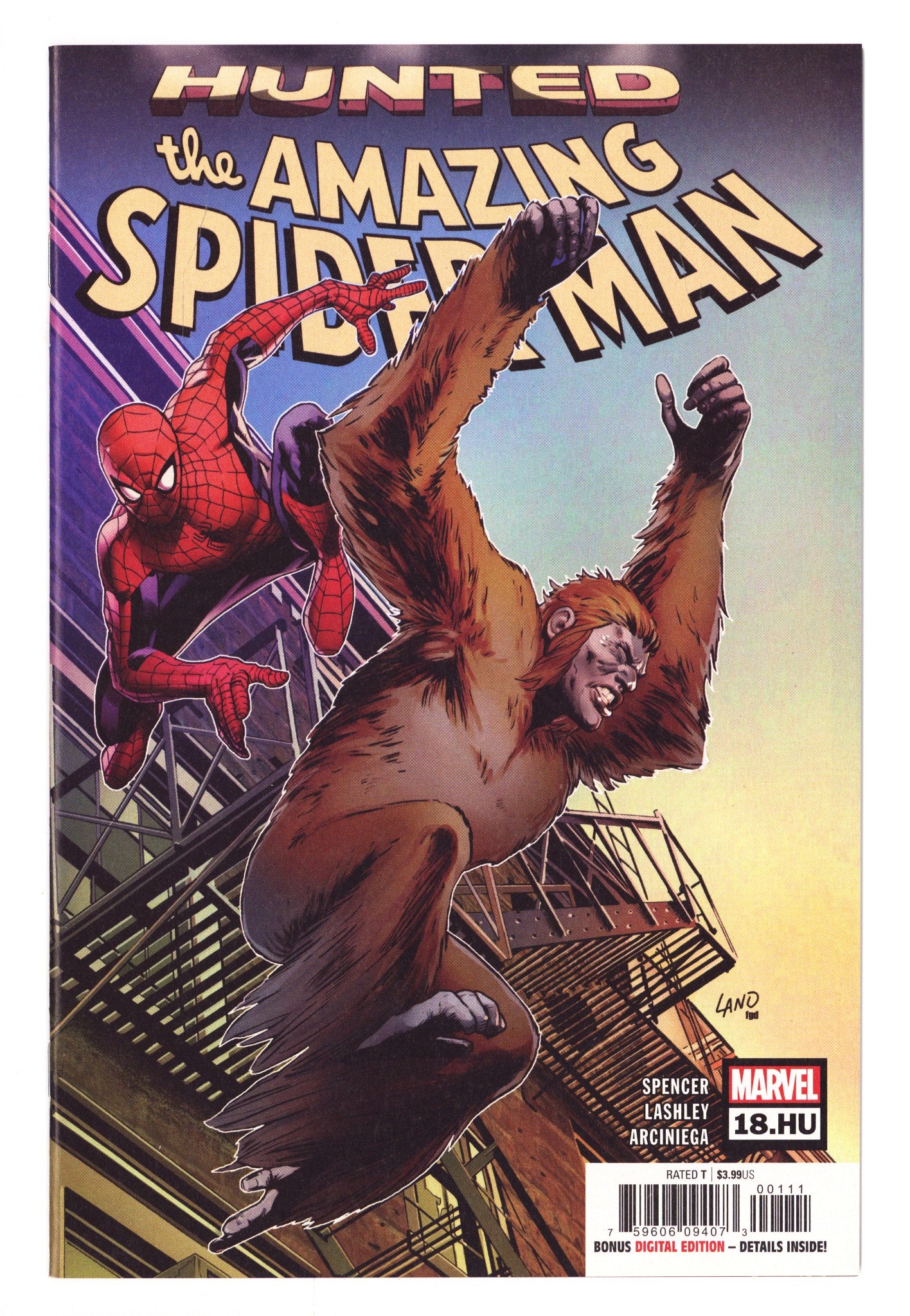 Amazing Spider-Man Vol 5 18.HU High Grade (2019) 