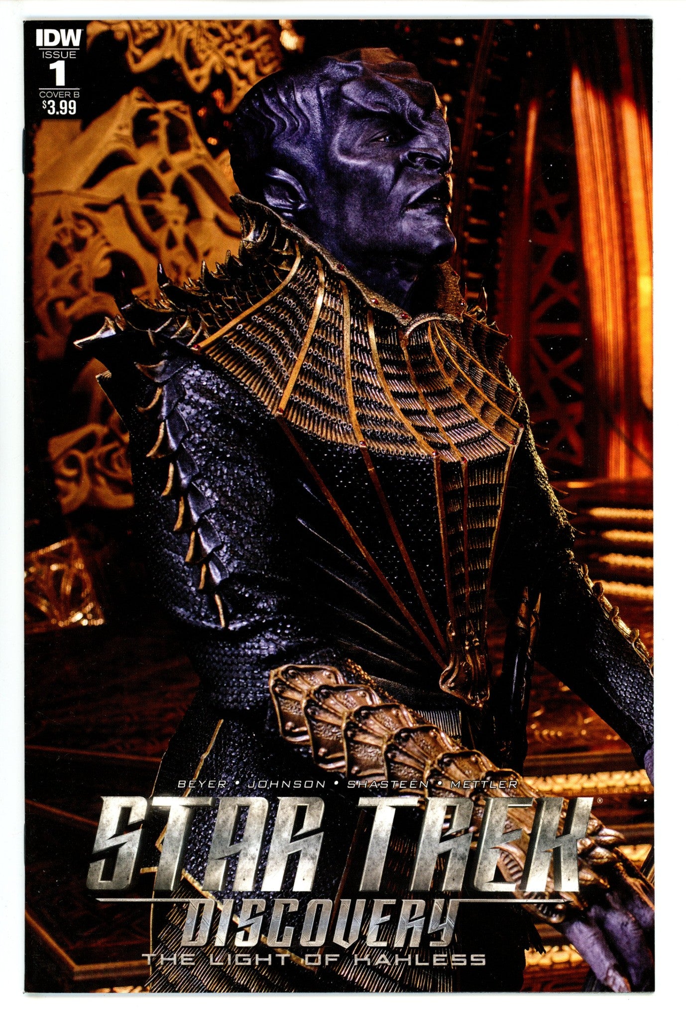 Star Trek: Discovery: The Light of Kahless 1 Photo Variant (2017)