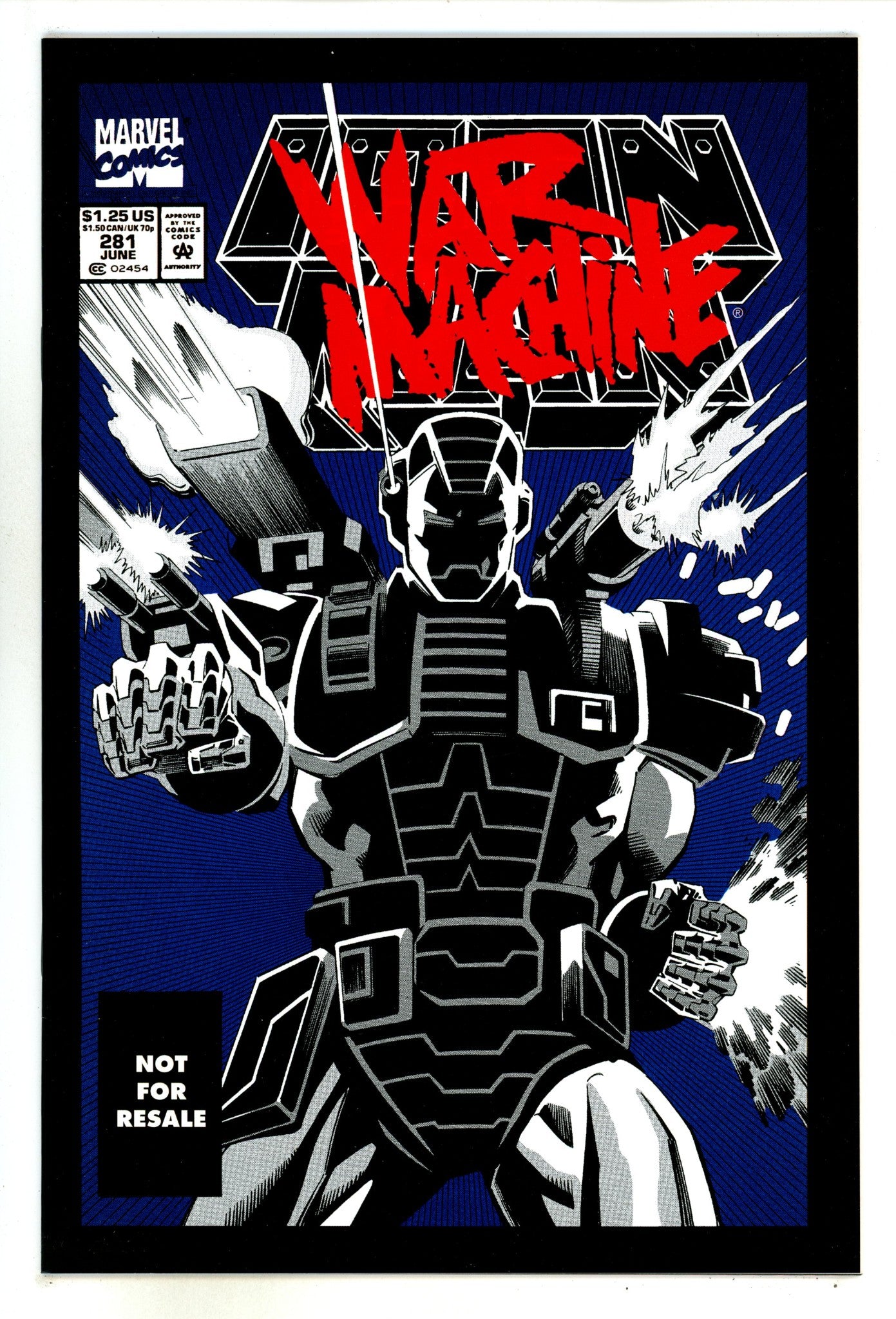 Iron Man Vol. 1, No. 281 [Marvel Legends Reprint] Vol 1 [nn]  VF+ (8.5)  (2004)  