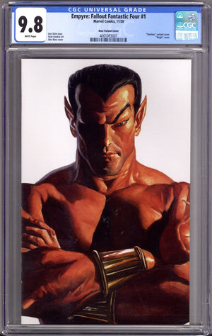 Empyre: Fallout Fantastic Four 1 CGC 9.8 (NM/M) (2020) Ross Timeless Variant