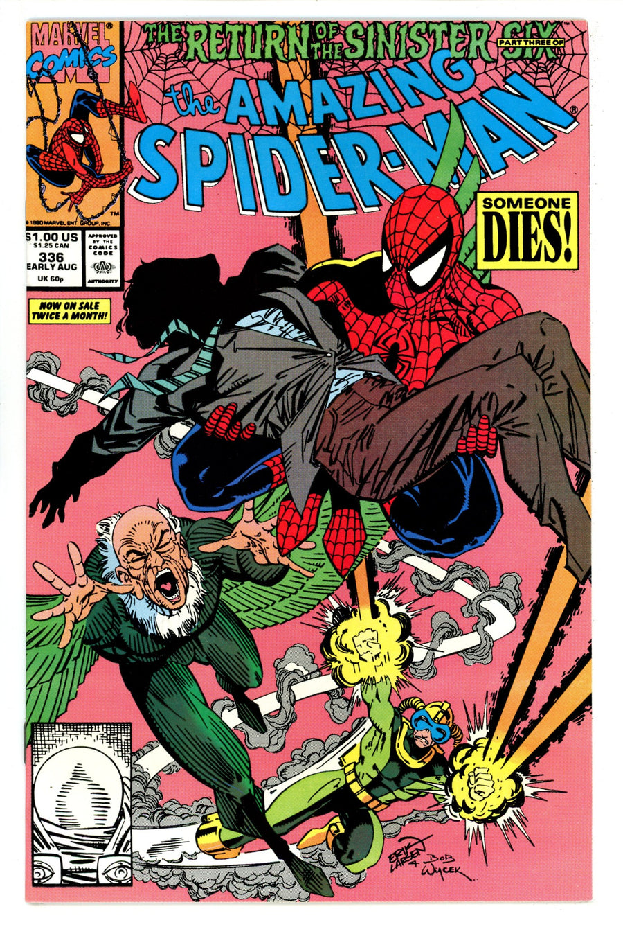 The Amazing Spider-Man Vol 1 336 NM- (9.2) (1990) 
