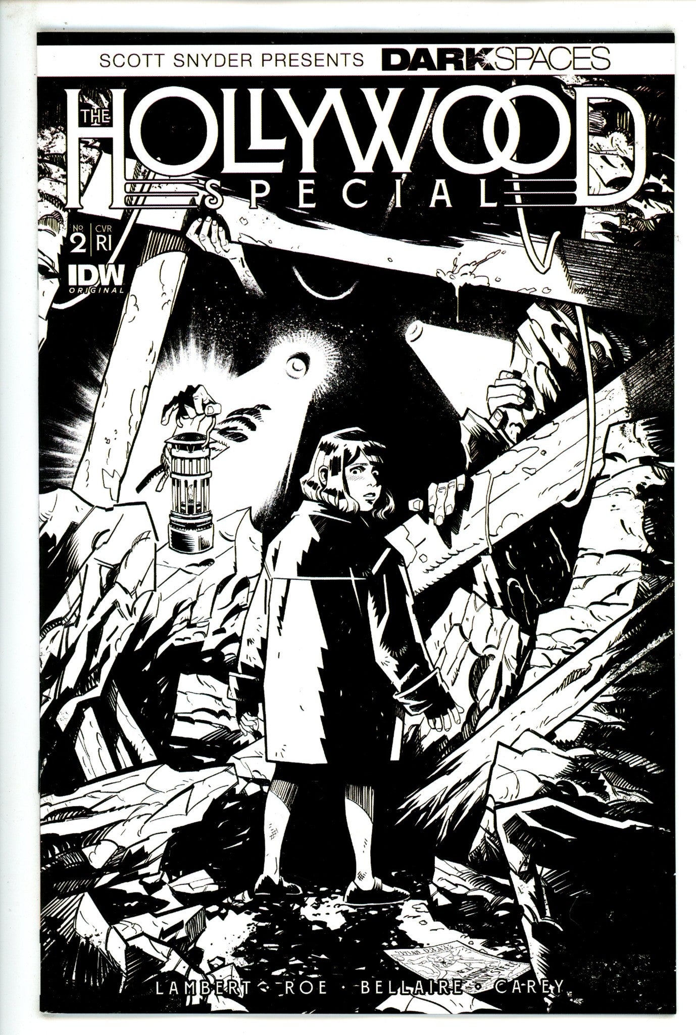 Dark Spaces: The Hollywood Special 2 Roe B&W Incentive Variant NM (1900)