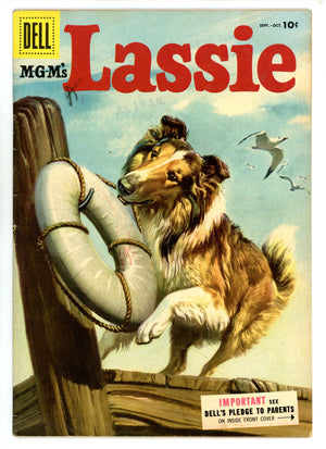 M-G-M's Lassie 24 VG/FN (5.0) (1955) 