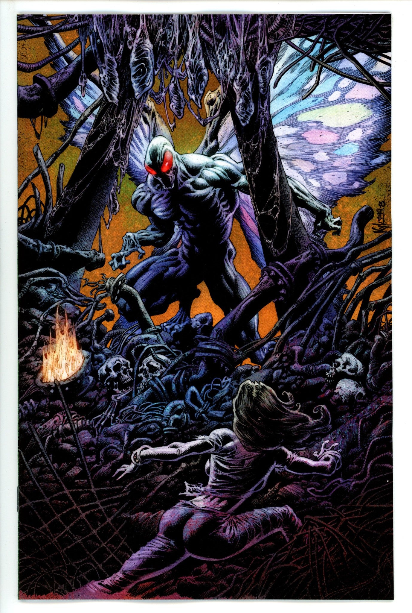 Frank Frazetta Mothman 3 Hotz Virgin Incentive Variant NM- (2023)