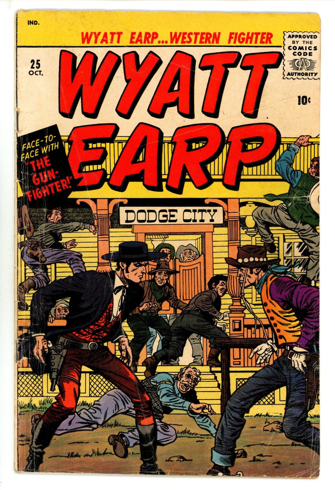 Wyatt Earp 25 VG- (3.5) (1959) 