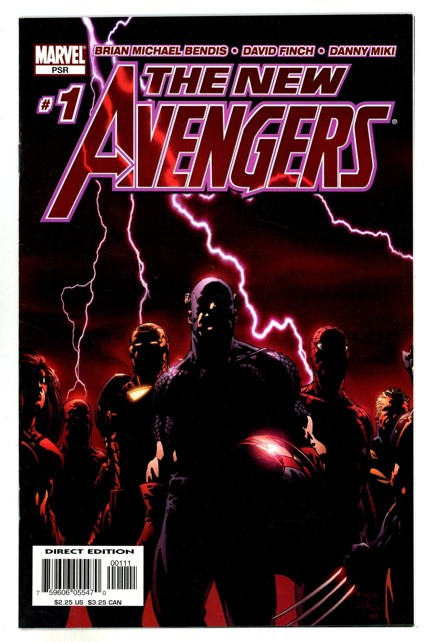New Avengers Vol 1 1  Mid Grade  (2005)  