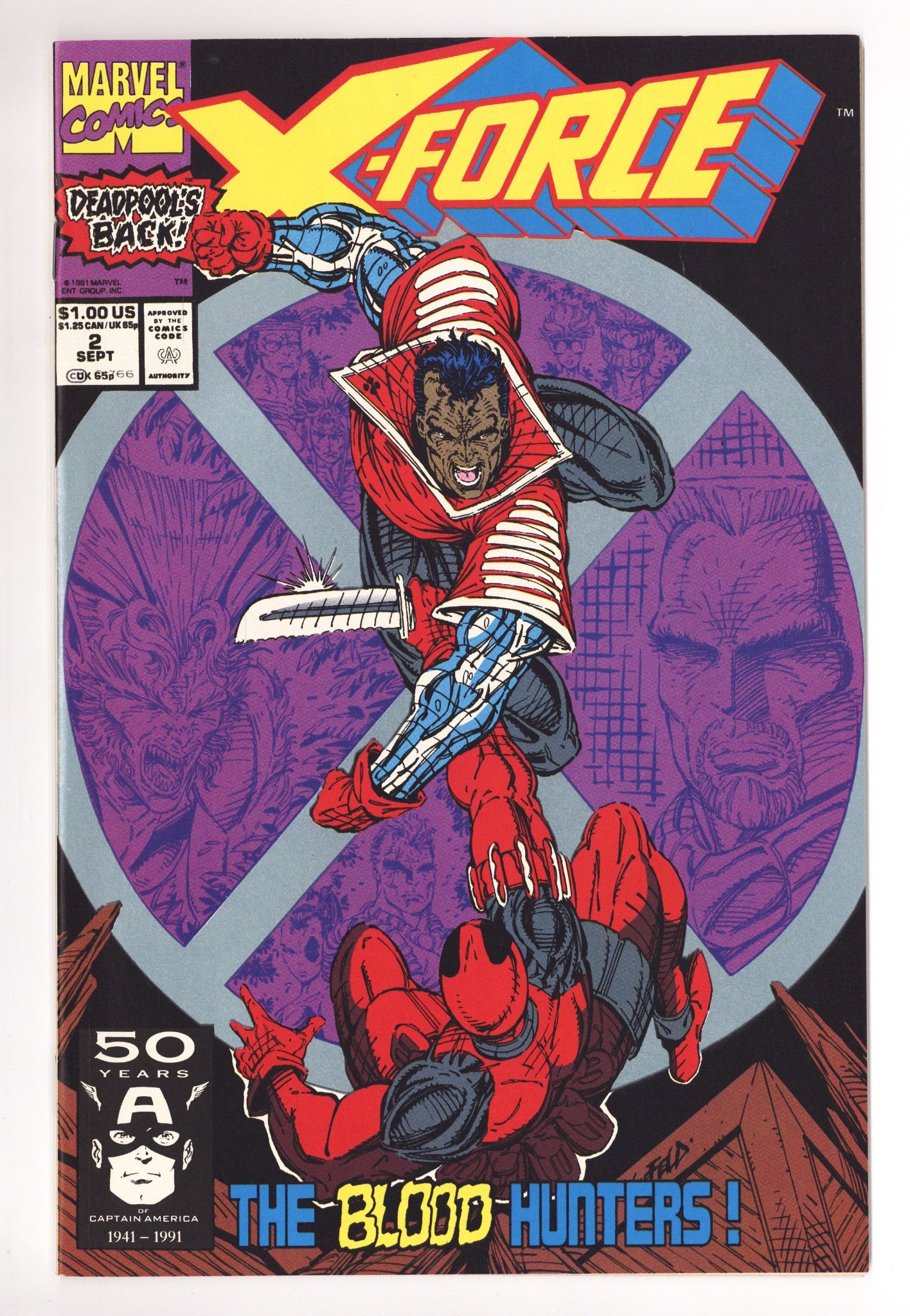 X-Force Vol 1 2 High Grade (1991) 