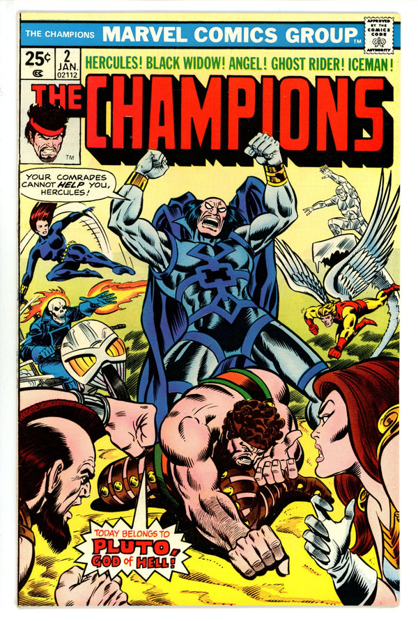 The Champions Vol 1 2 VF+ (1976)