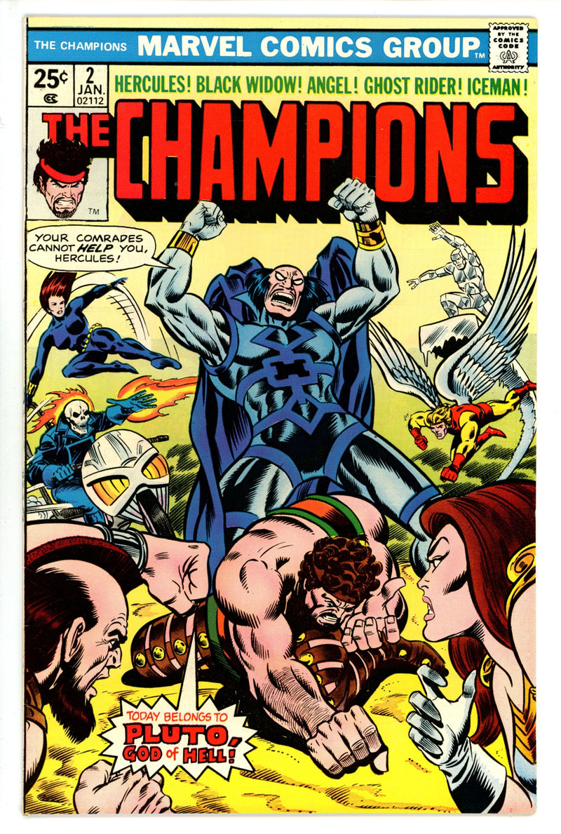 The Champions Vol 1 2 VF+ (1976)
