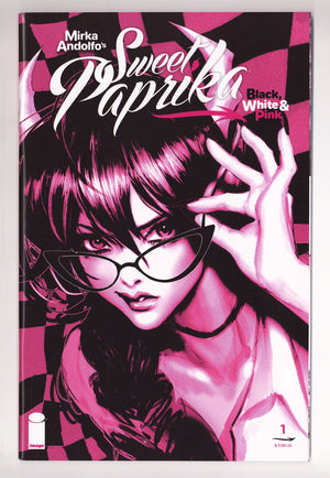 Mirka Andolfo's Sweet Paprika: Black, White & Pink 1 High Grade (2023) Sozo Variant