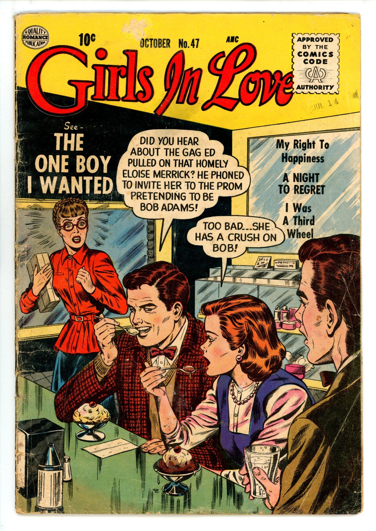 Girls in Love 47 GD/VG (3.0) (1955) 