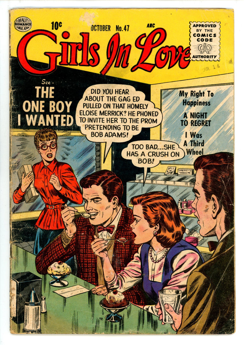 Girls in Love 47 GD/VG (3.0) (1955) 