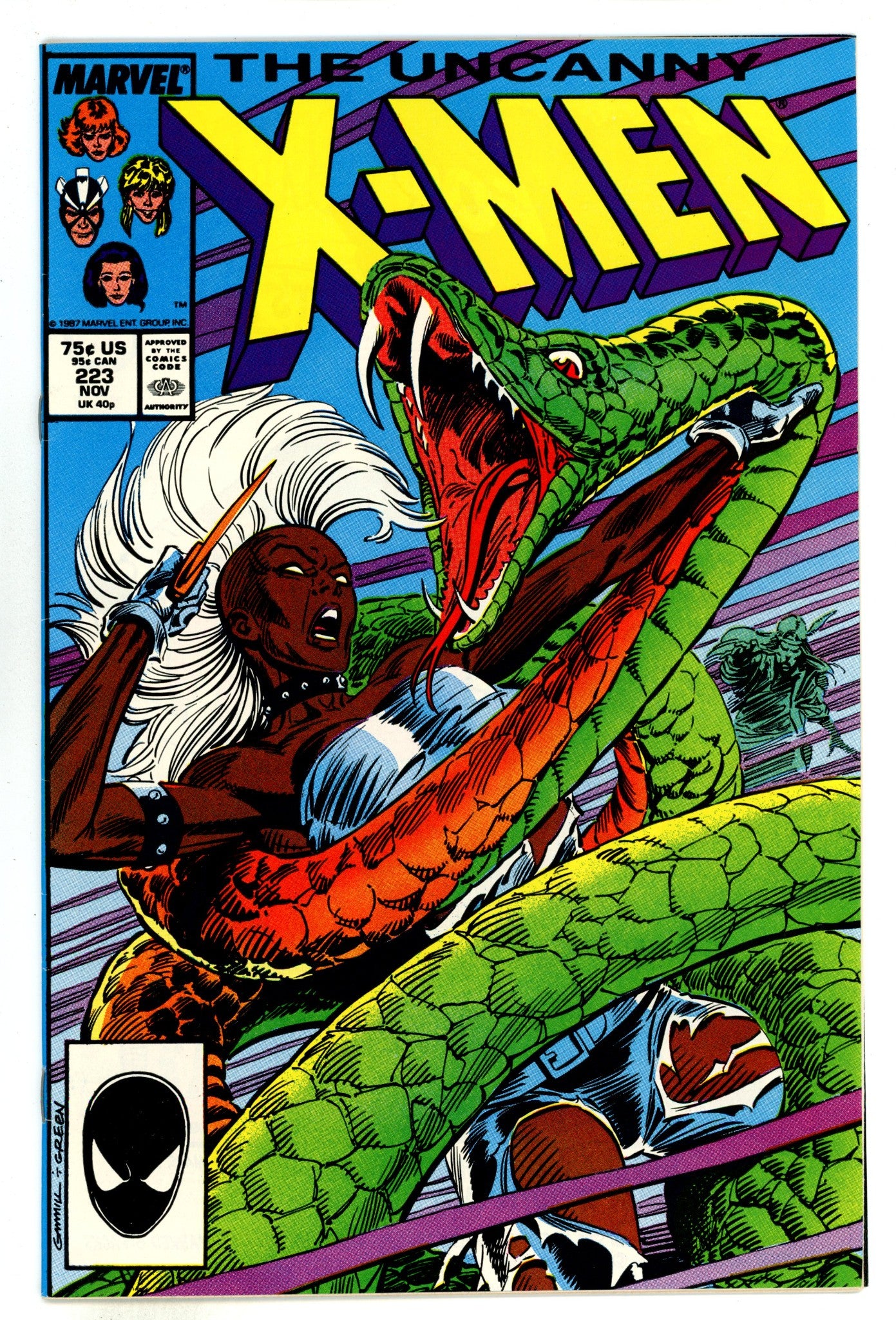 The Uncanny X-Men Vol 1 223 Mid Grade (1987) 