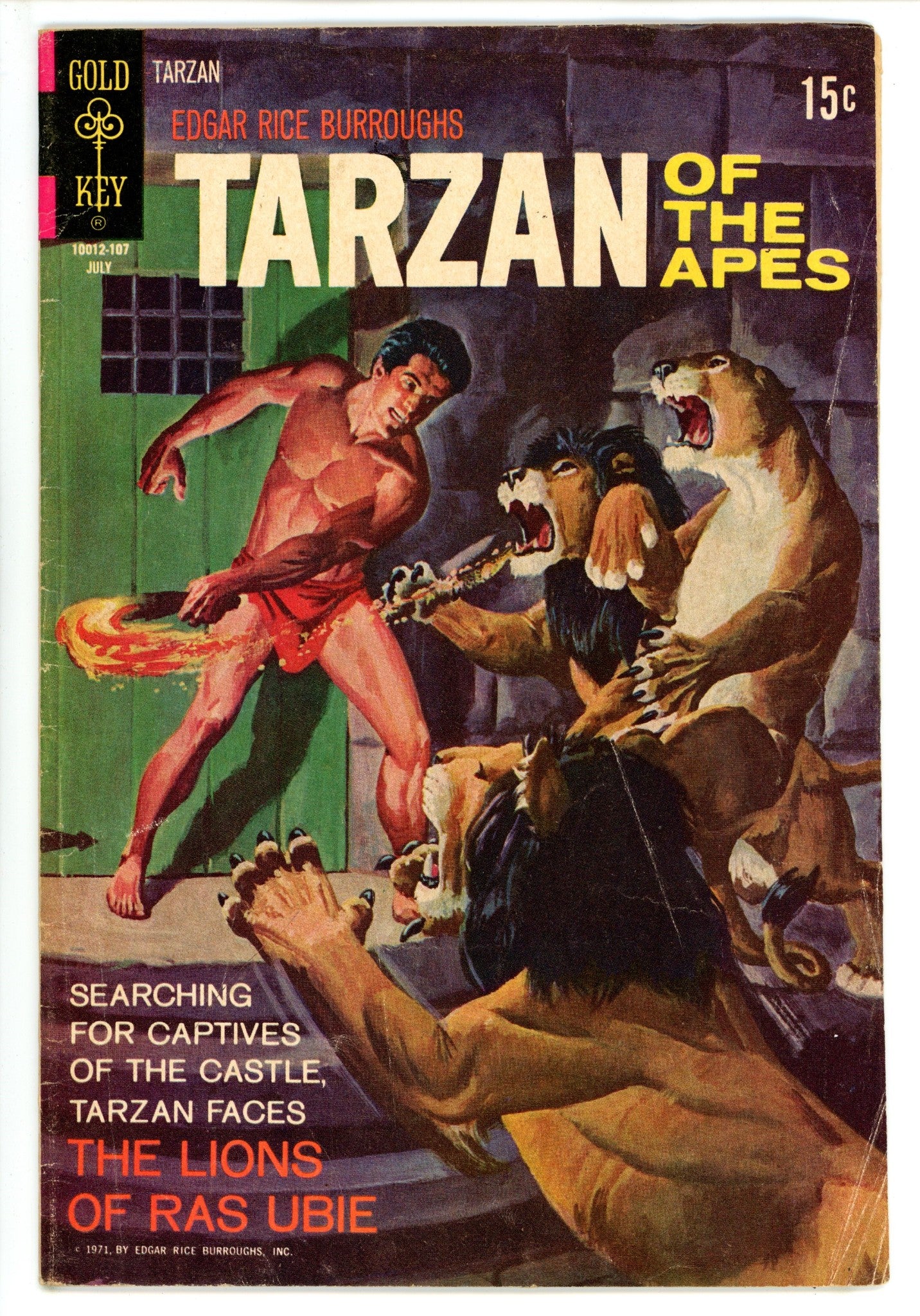 Edgar Rice Burroughs' Tarzan of the Apes 201 VG+ (1971)