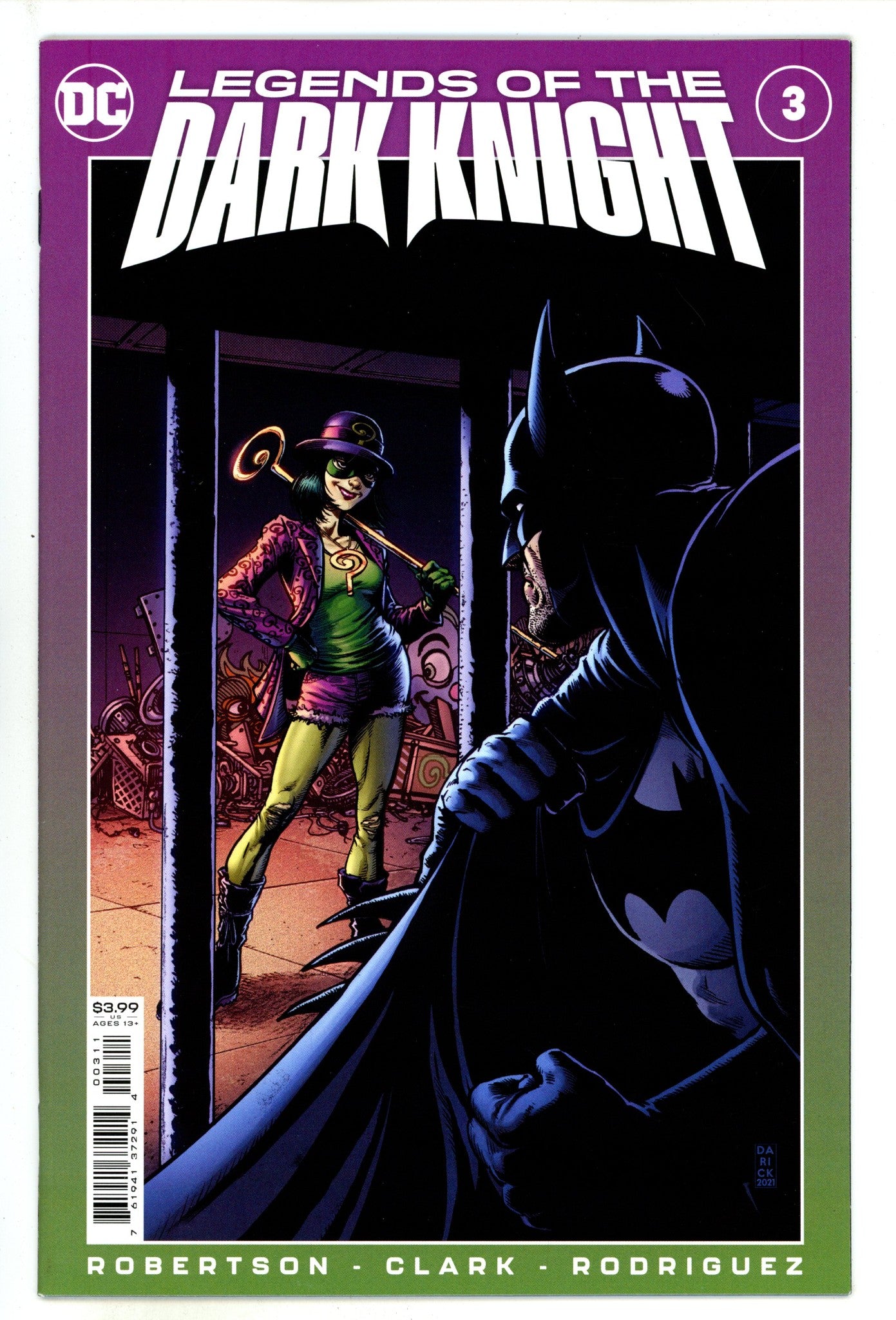 Legends of the Dark Knight Vol 2 3 High Grade (2021) 