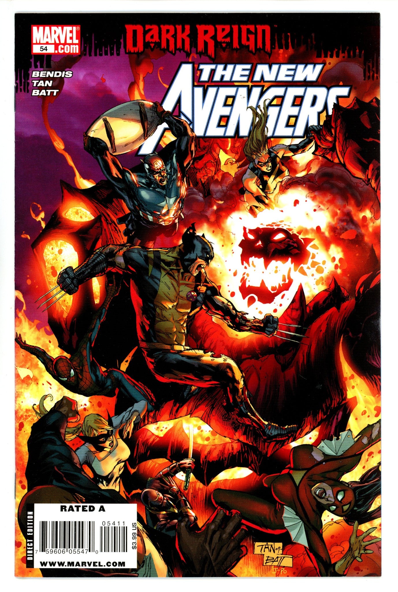 New Avengers Vol 1 54 (2009)