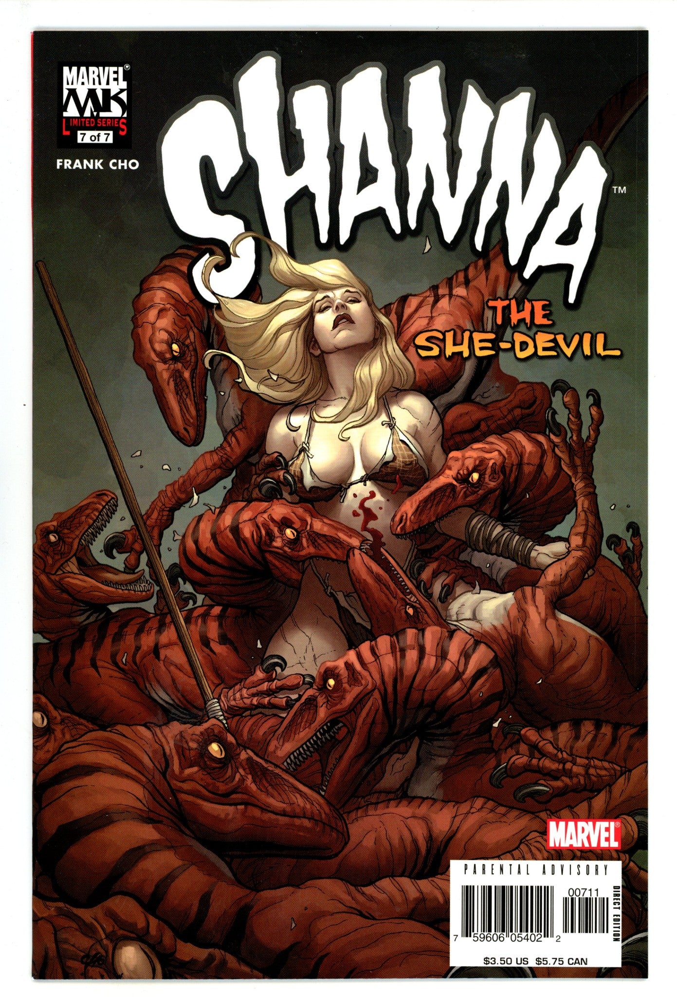 Shanna, the She-Devil Vol 2 7 High Grade (2005) 