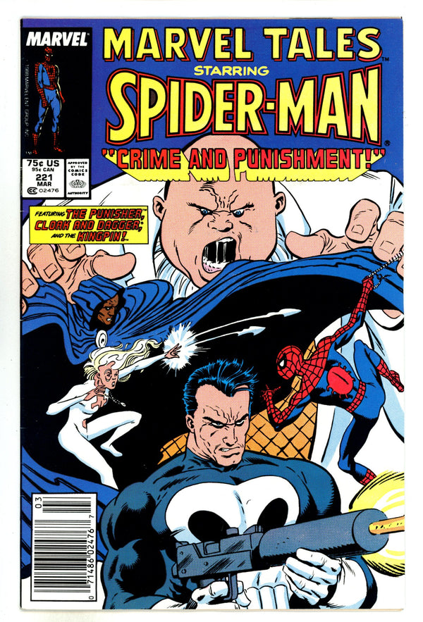 Marvel Tales Vol 2 221 High Grade (1989) Newsstand