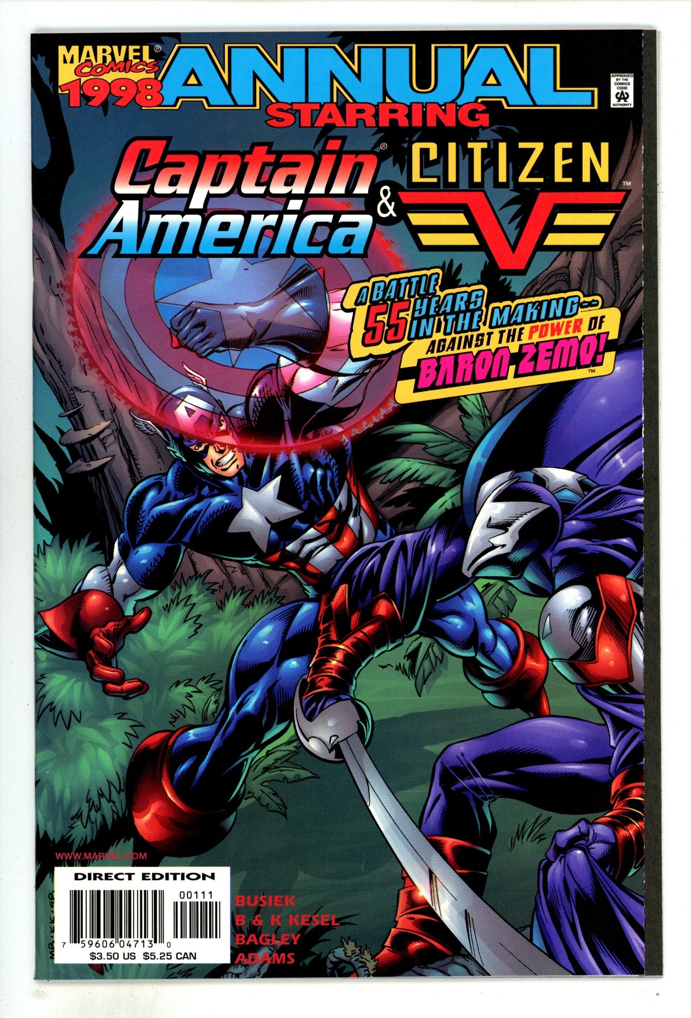 Captain America / Citizen V '98 [nn] High Grade (1998) 