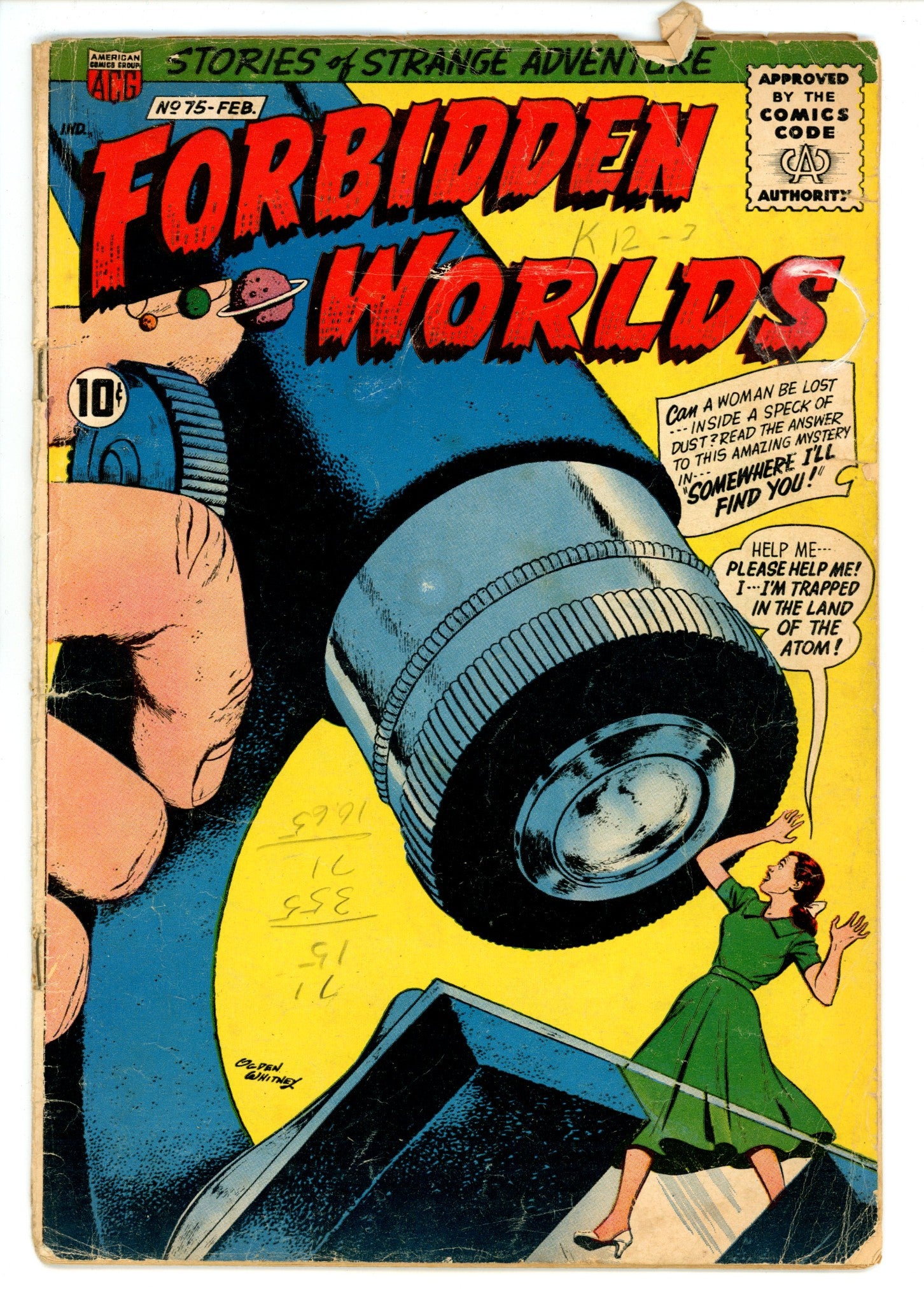 Forbidden Worlds 75 GD+ (2.5) (1959) 