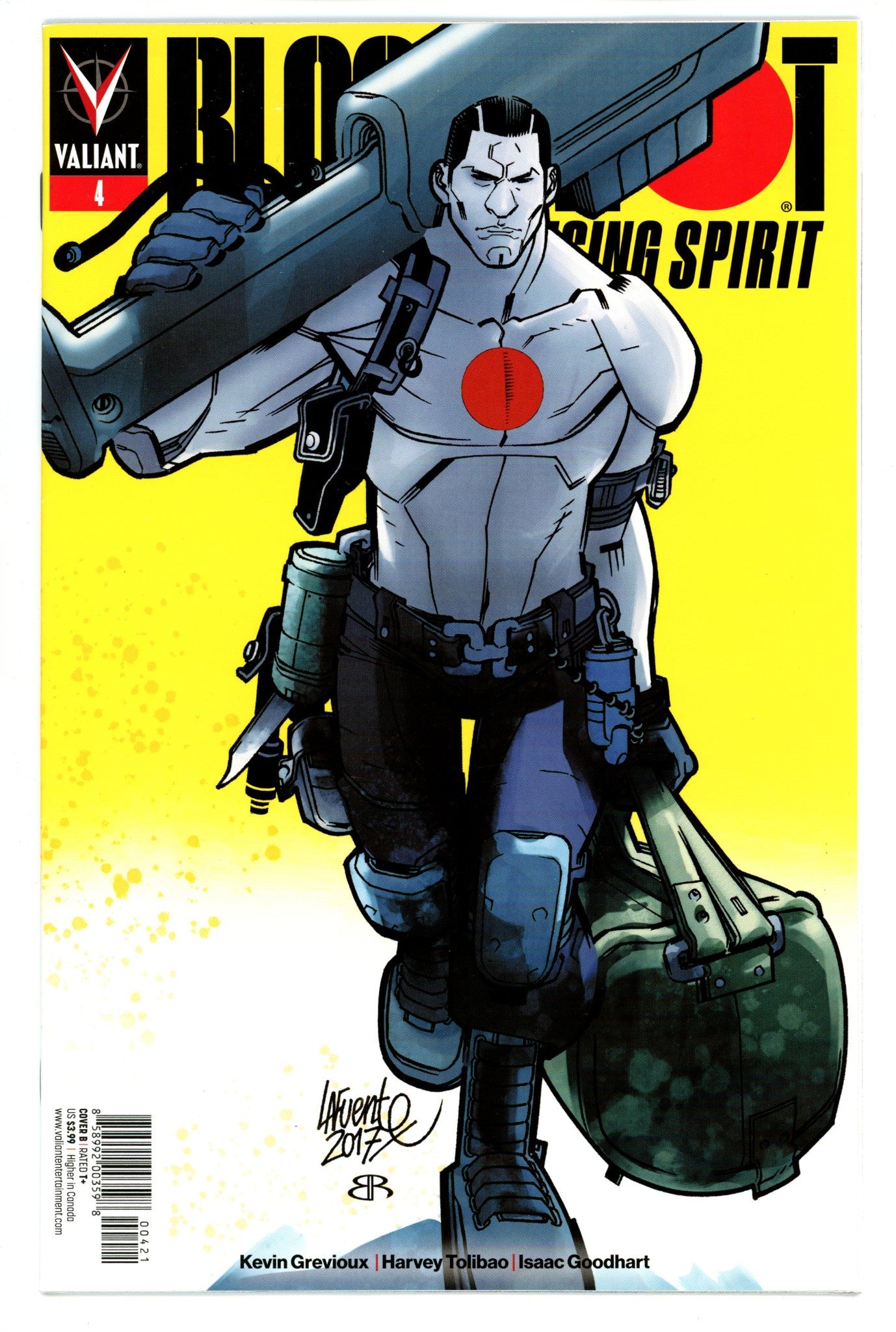 Bloodshot Rising Spirit 4 High Grade (2019) LaFuente Variant 