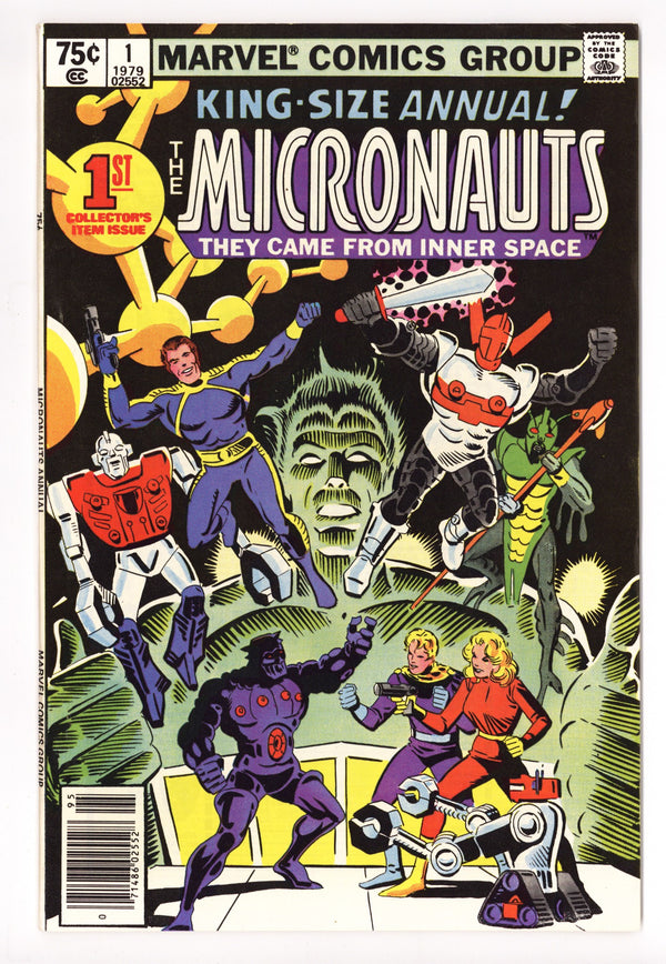 Micronauts Annual Vol 1 1 High Grade (1979) Newsstand
