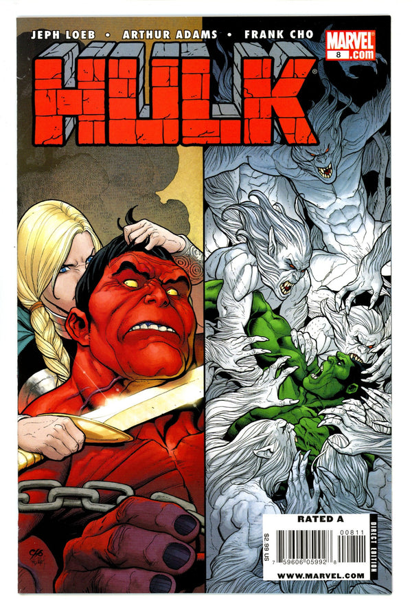 Hulk Vol 1 8 High Grade (2009) Cho Variant