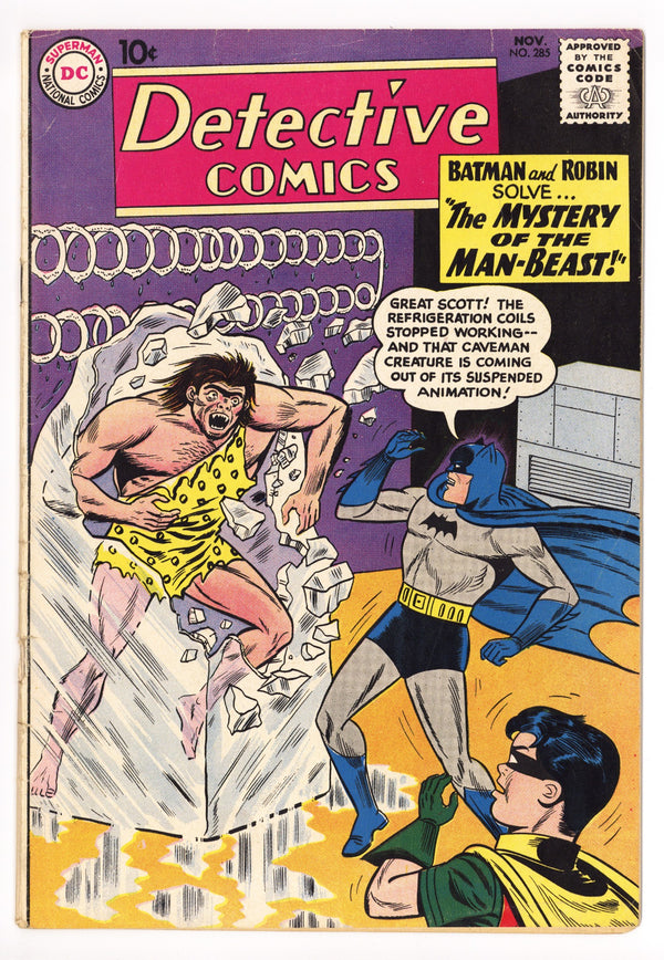 Detective Comics Vol 1 285 VG (4.0) (1960)