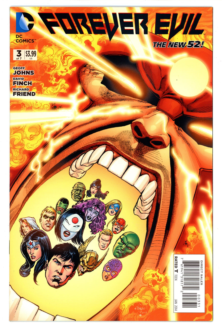 Forever Evil 3 High Grade (2014) Sciver Incentive Variant 