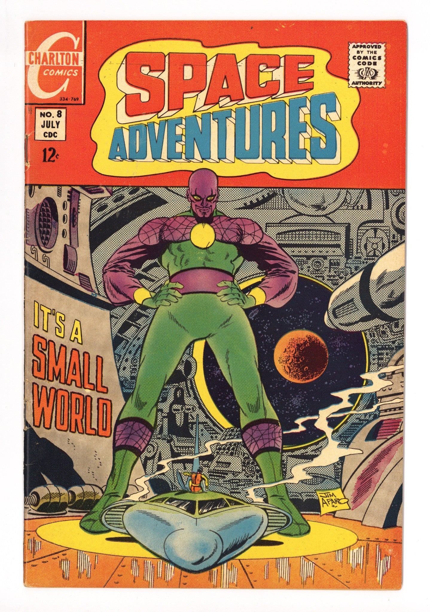 Space Adventures Vol 3 8 VF- (7.5) (1969) 
