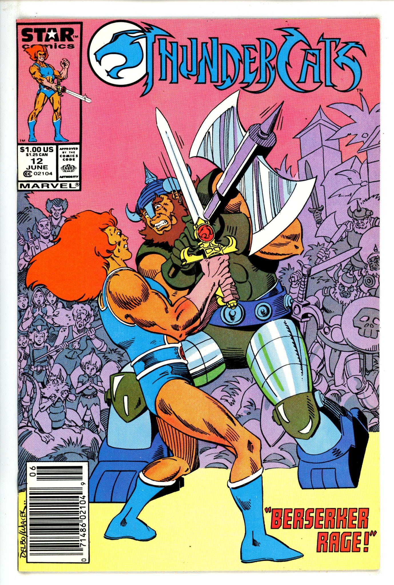 Thundercats 12 VF/NM (9.0) (1987) Newsstand 
