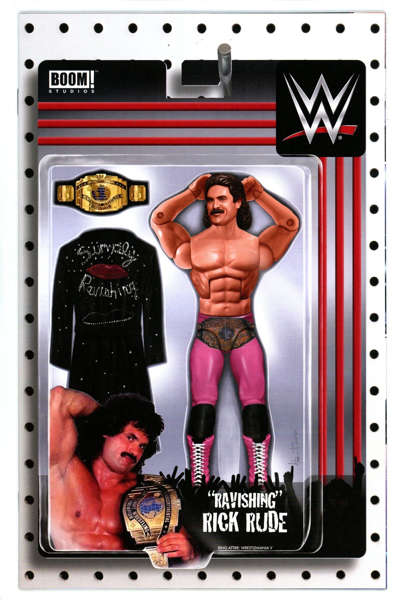 WWE 6 NM- (9.2) (2017) Riches Action Figure Variant 