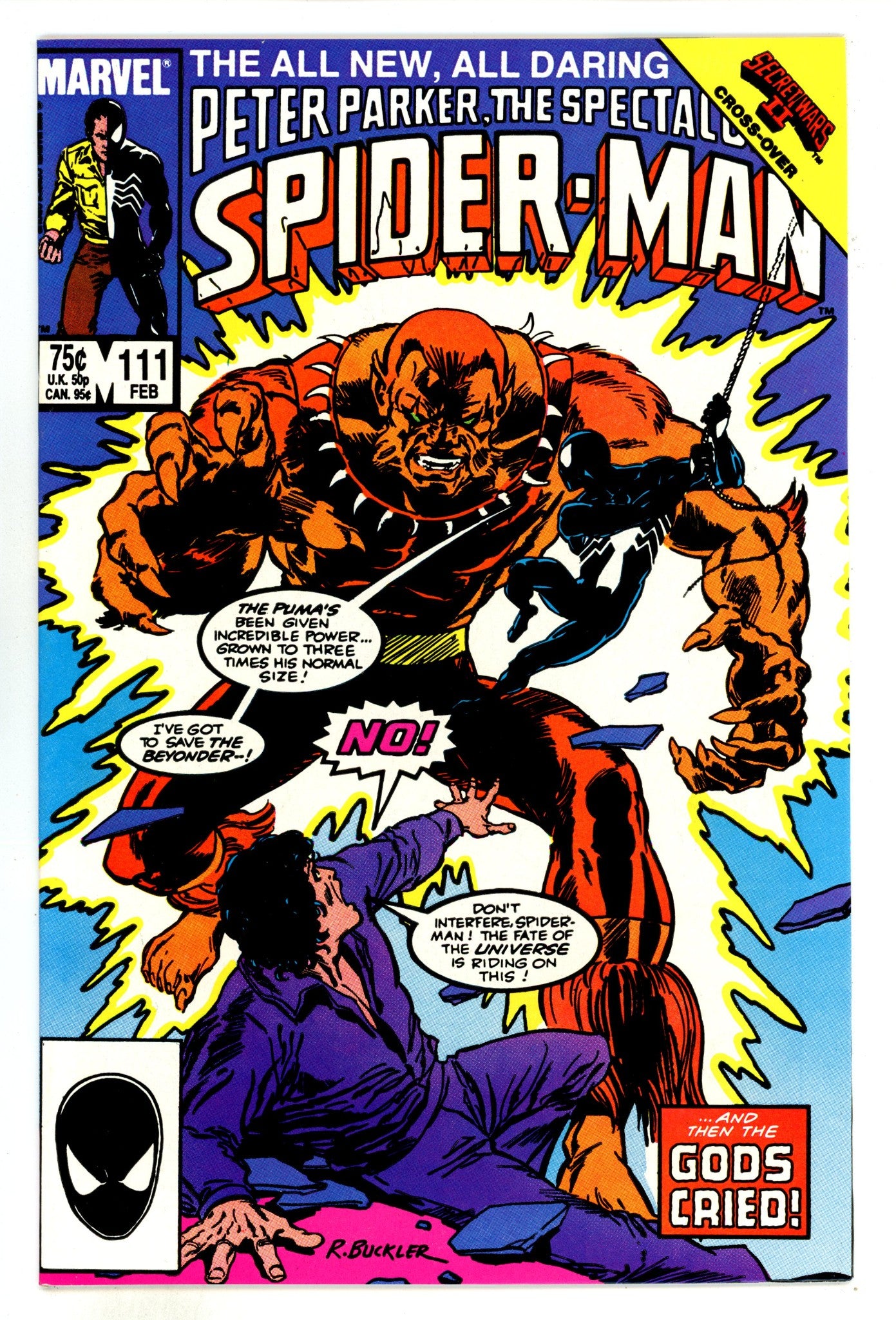 The Spectacular Spider-Man Vol 1 111 VF (8.0) (1986) 