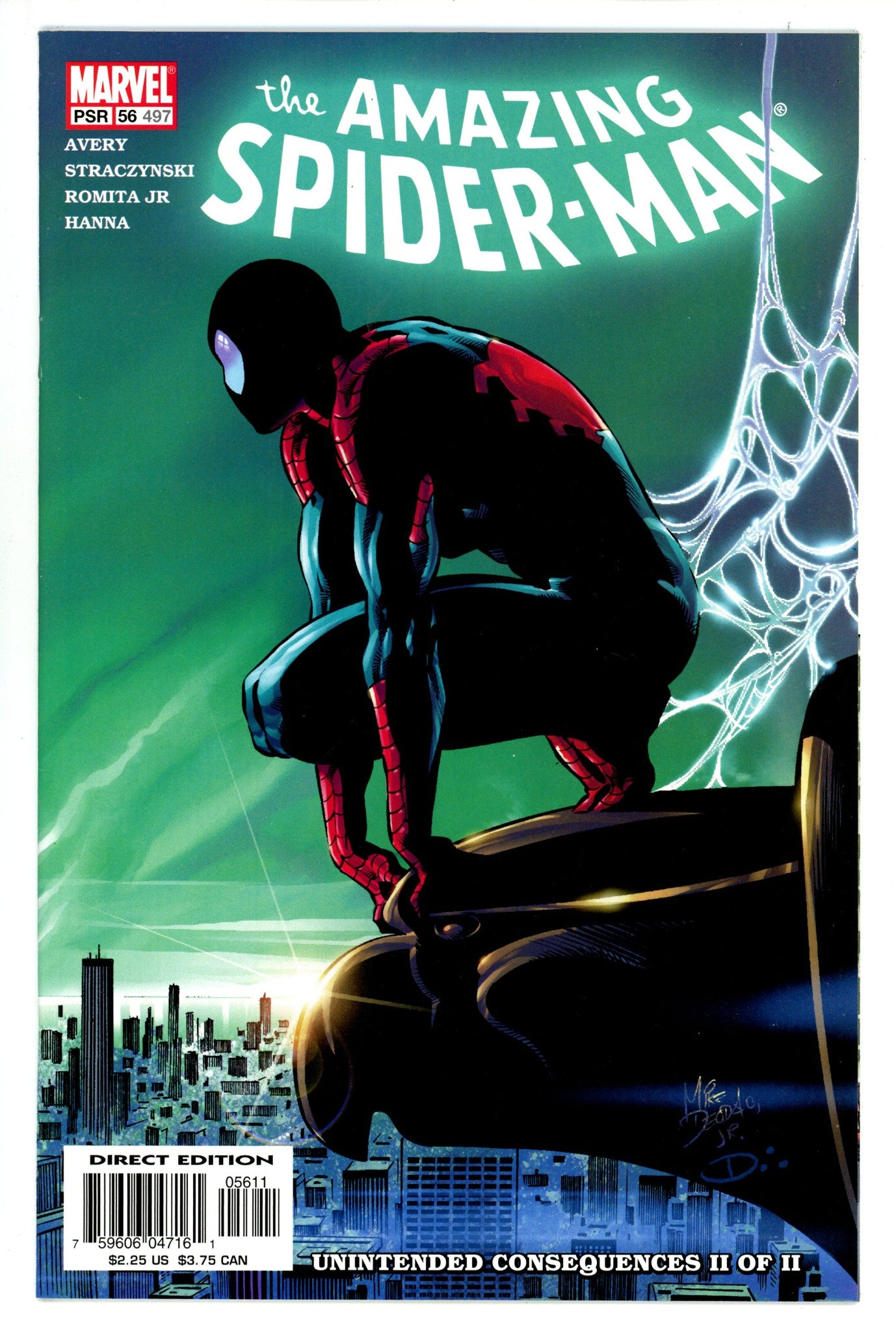 The Amazing Spider-Man Vol 2 56 (497) VF/NM (9.0) (2003) 